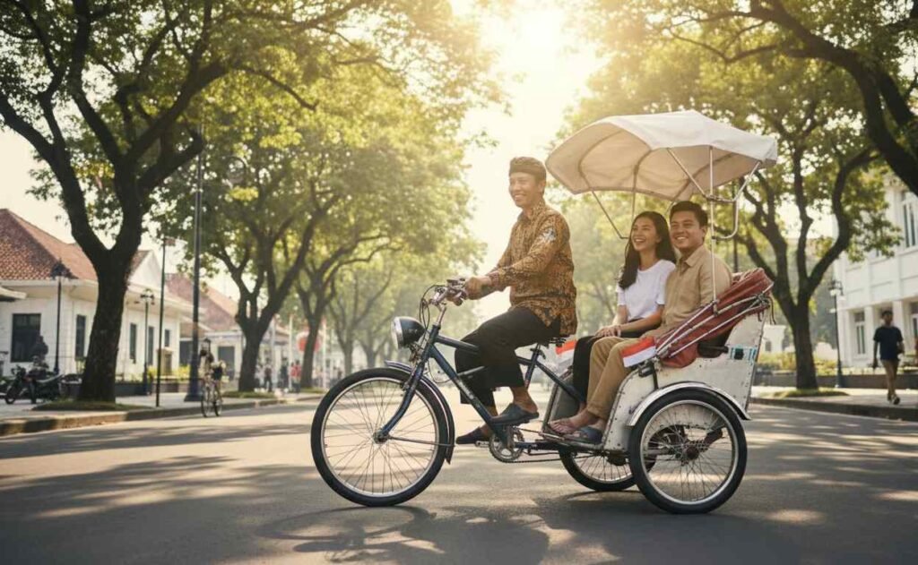 Becak Wisata Listrik di Malang: Inovasi Ramah Lingkungan untuk Wisatawan