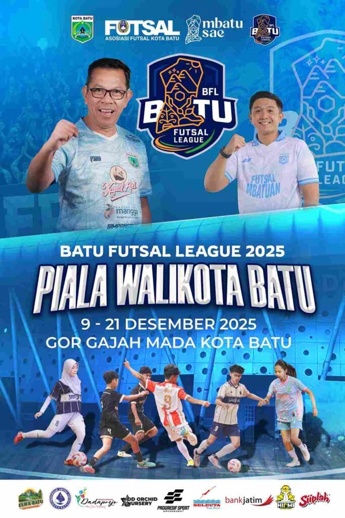 Batu Futsal League 2025: Sport, UMKM, dan Green Nation