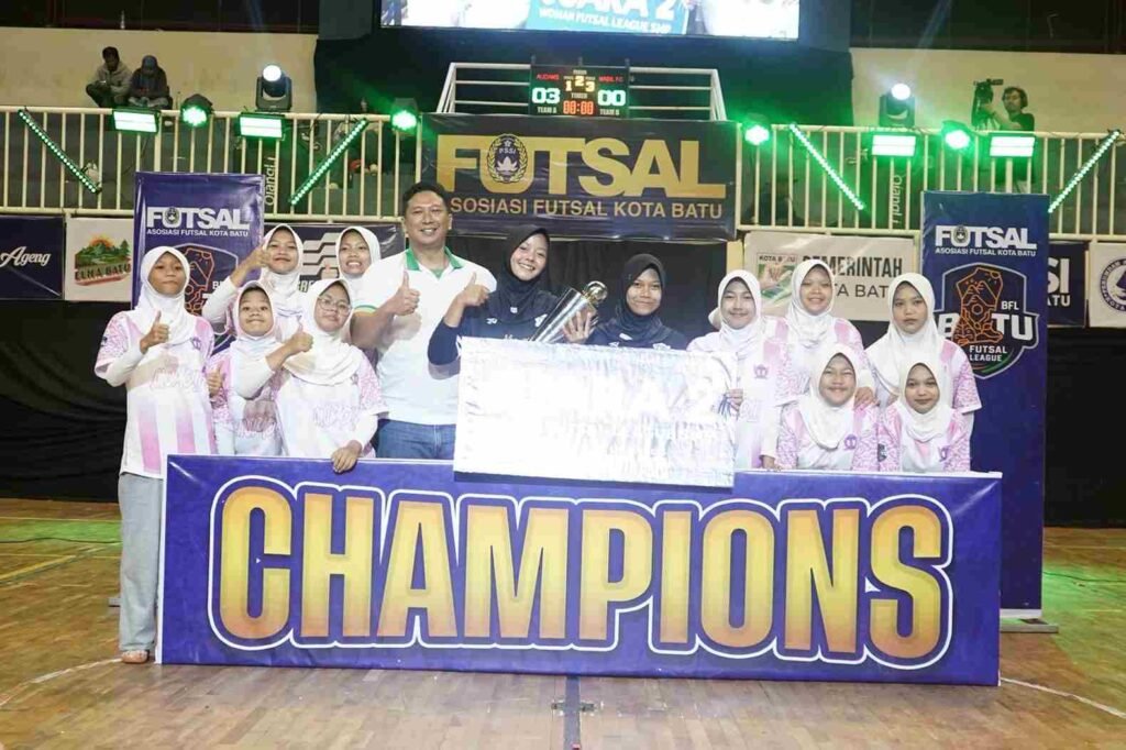 Batu Futsal League 2025 Resmi Berakhir, Ini Daftar Juara Tiap Divisi